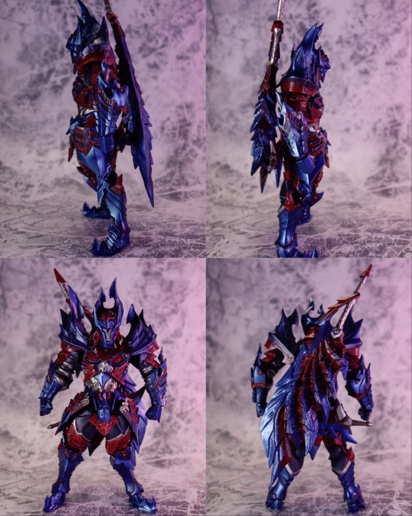 Vulcanlog ハンター男剣士ディノシリーズ レビュー - リボルテッカー