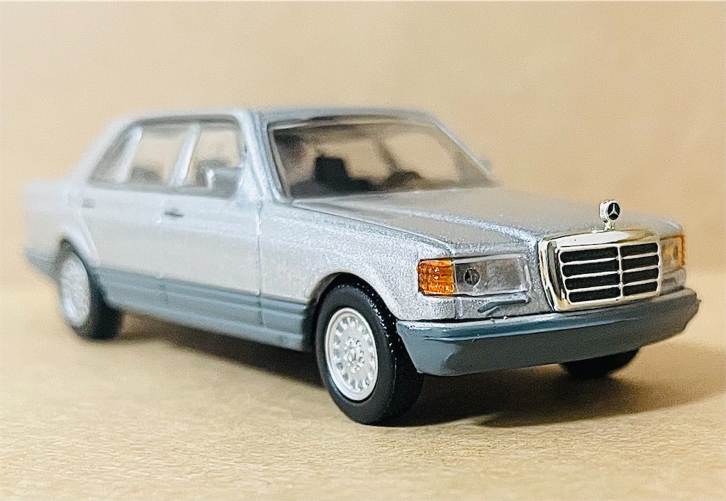 kyosyo 1/64 Mercedes-Benz 560 SEL Mercedes-Benz Minicar Collection