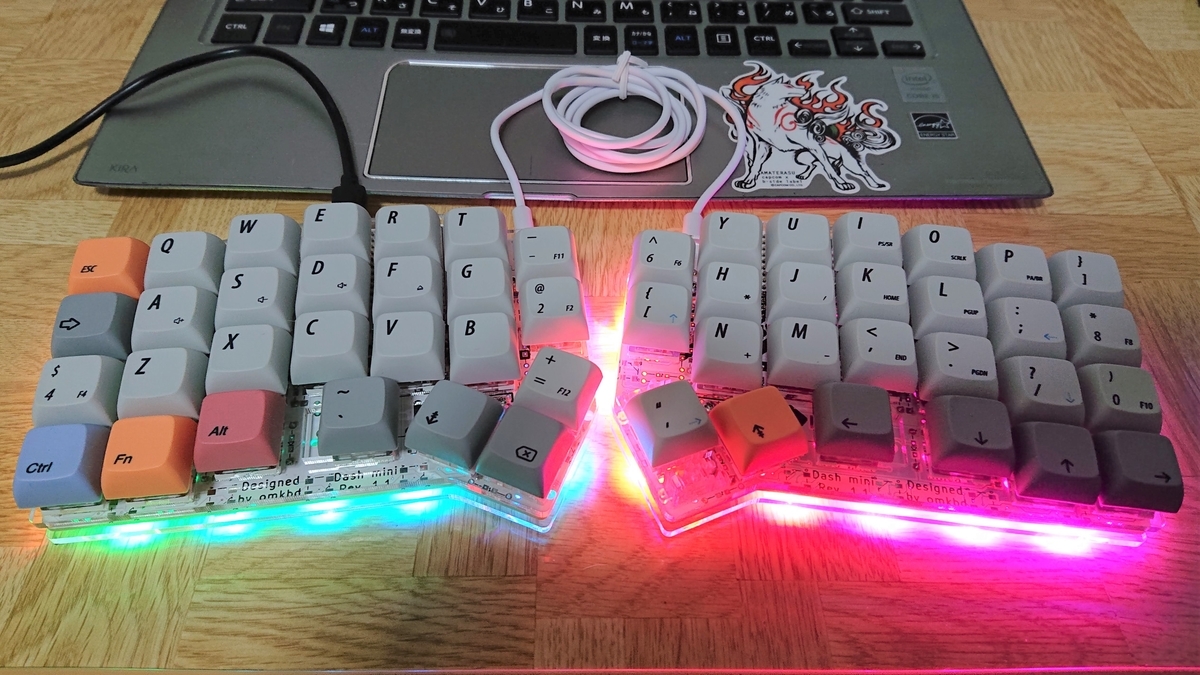 ErgoDash mini ビルドログ - 遊舎工房スタッフブログ