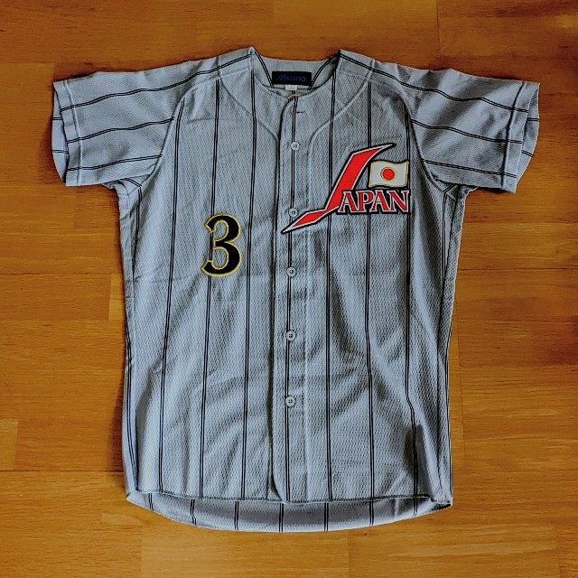 侍J歴代ユニ2003アジア選手権ビジター用 - 侍ジャパンと、ユニフォームと