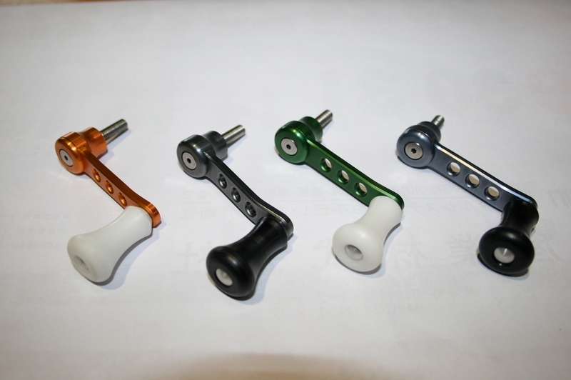 釣具技研 カーディナル 3 33 4 44用 ジュラルミンハンドル 釣具技研