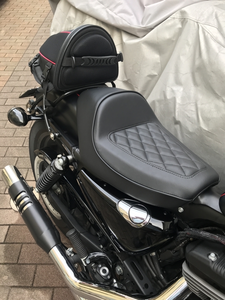 ロードスター・シート4変化 - 文系がハーレー乗りに！スポーツスター