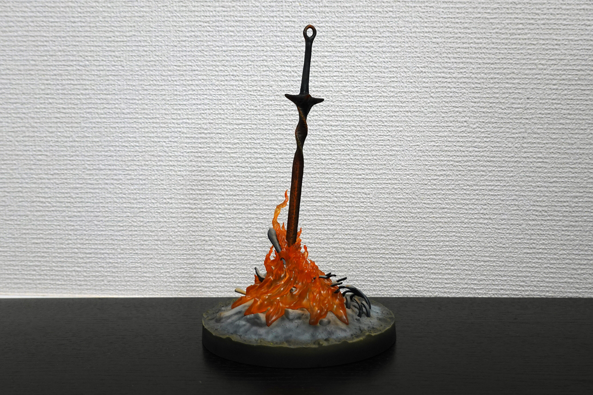 Gecco DARK SOULSⅢ 篝火 1/6スケールライトアップスタチュー レビュー