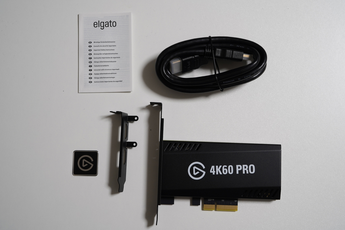 elgato ゲームキャプチャーボード 4K60 PRO MK.2 レビュー - 買って