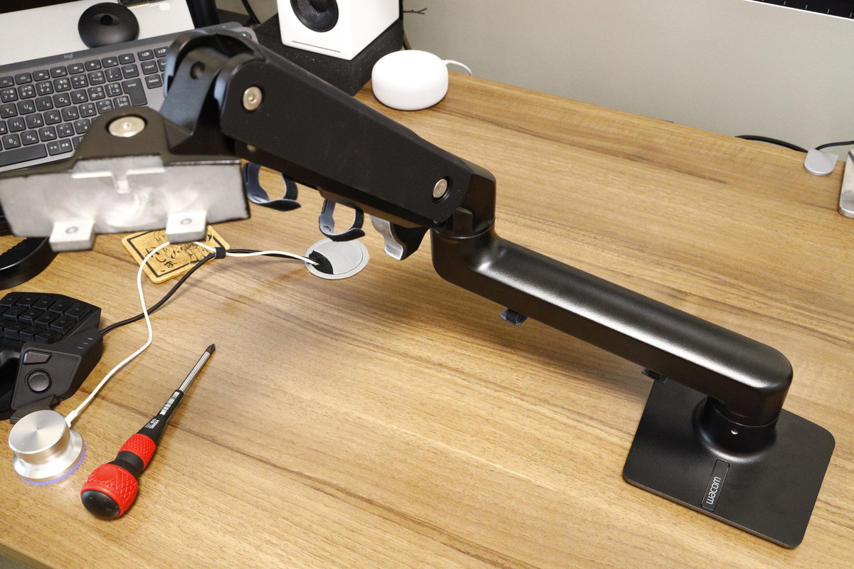 レビュー】Wacom FlexarmとエルゴトロンHXアームの比較 - 乾酪醤油.com