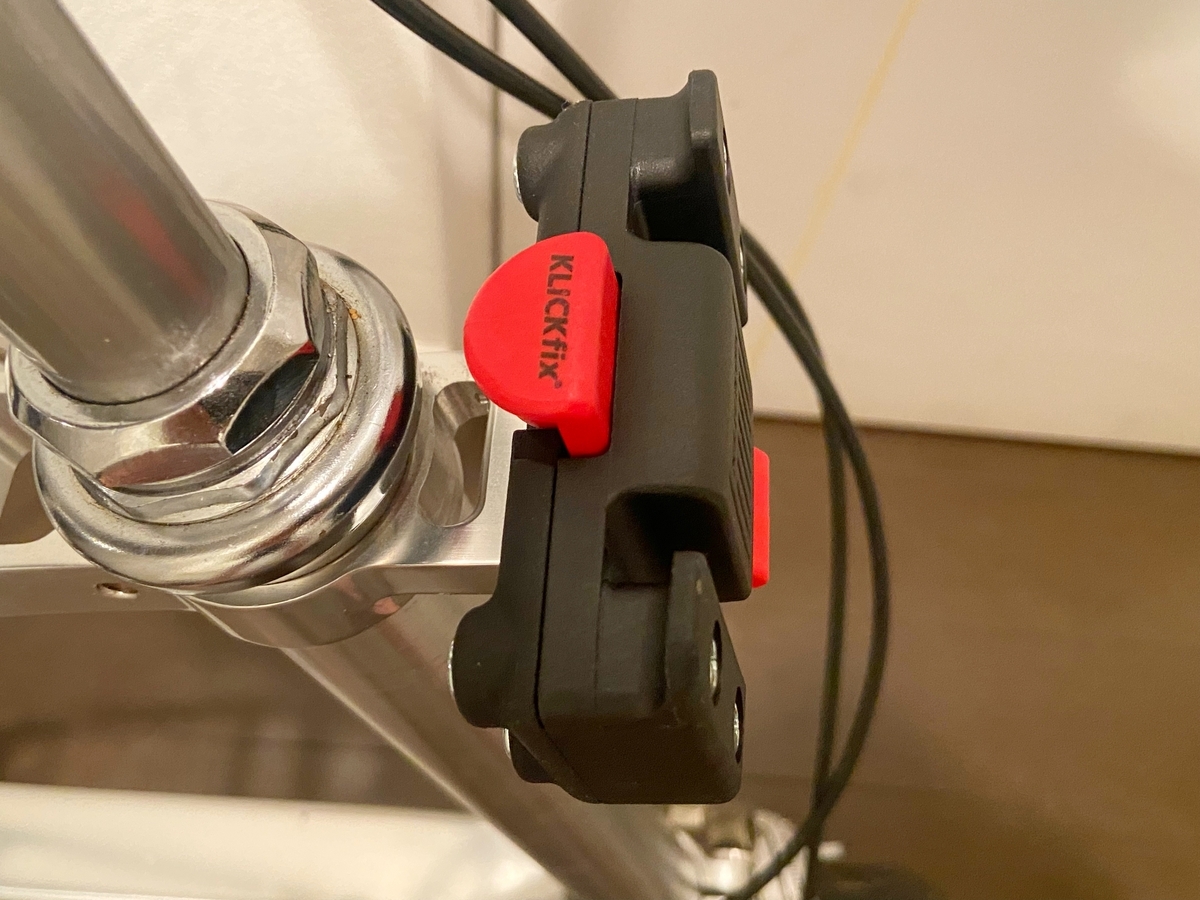 CarryMeのRIXEN&KAULアタッチメントのアダプター交換 - ミニベロ迷走記