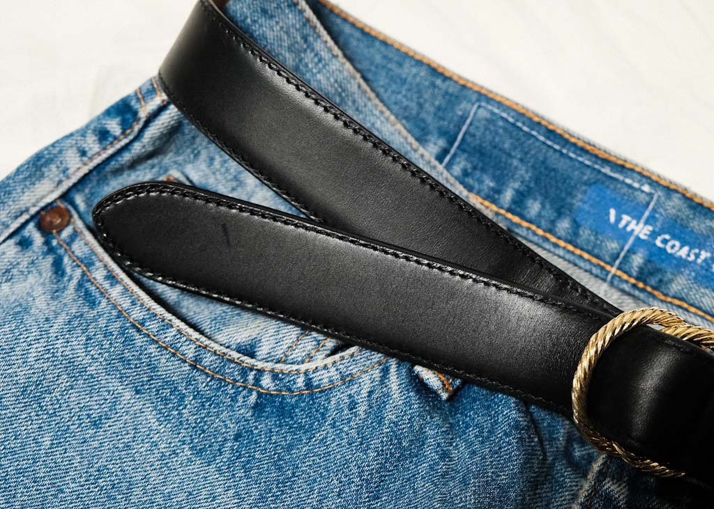 即買いしました】CISEIのダブルリングベルトをレビュー！黒×ゴールド