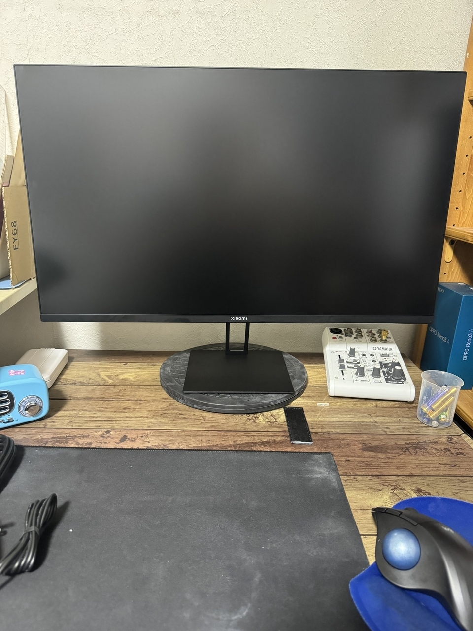 Xiaomi 27インチフルHDモニター A27iを買ってみた、チープなところも