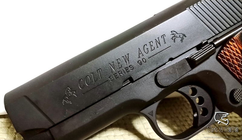 ❏今更だけど、コルト ニュー エージェント 実物木製グリップ付