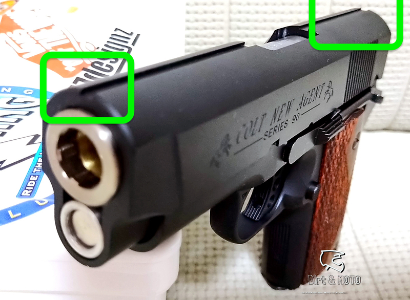 ❏今更だけど、コルト ニュー エージェント 実物木製グリップ付