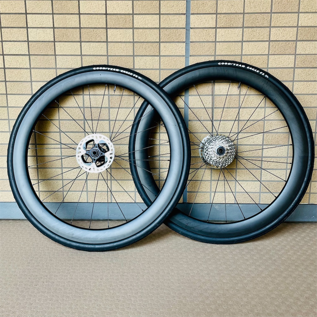 新品・前後】Prime RR-50V2 カーボンクリンチャー ディスクホイール