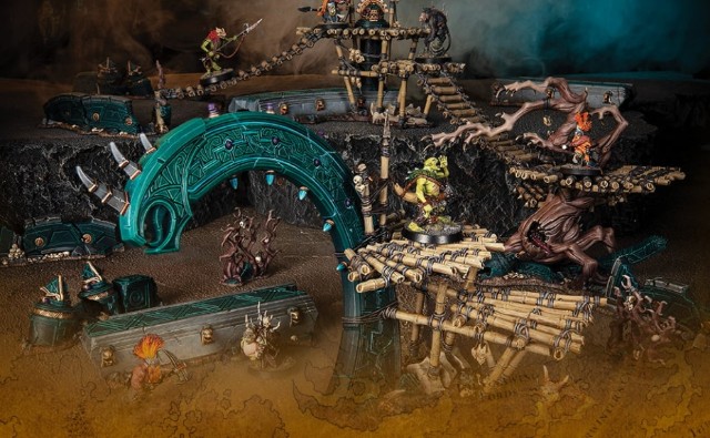 ウォークライ】タラクシスのテレインセット - たるいのウォーハンマー