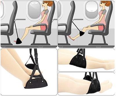 元CA解説】飛行機でフットレストは使用禁止？代用品は？子供用ベッド
