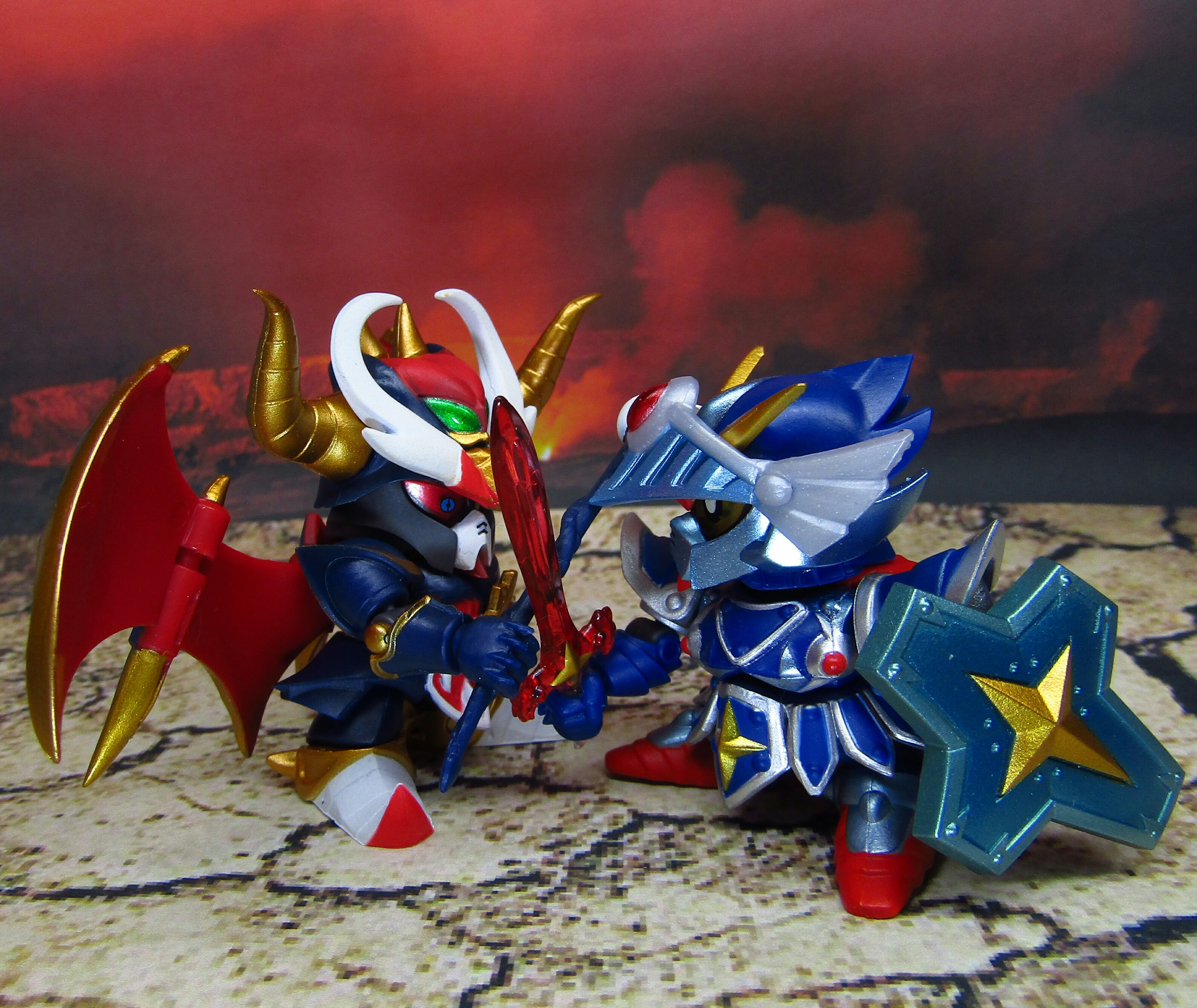 魔王の正体 モンスターブラックドラゴン 【ガシャポン戦士f EX05