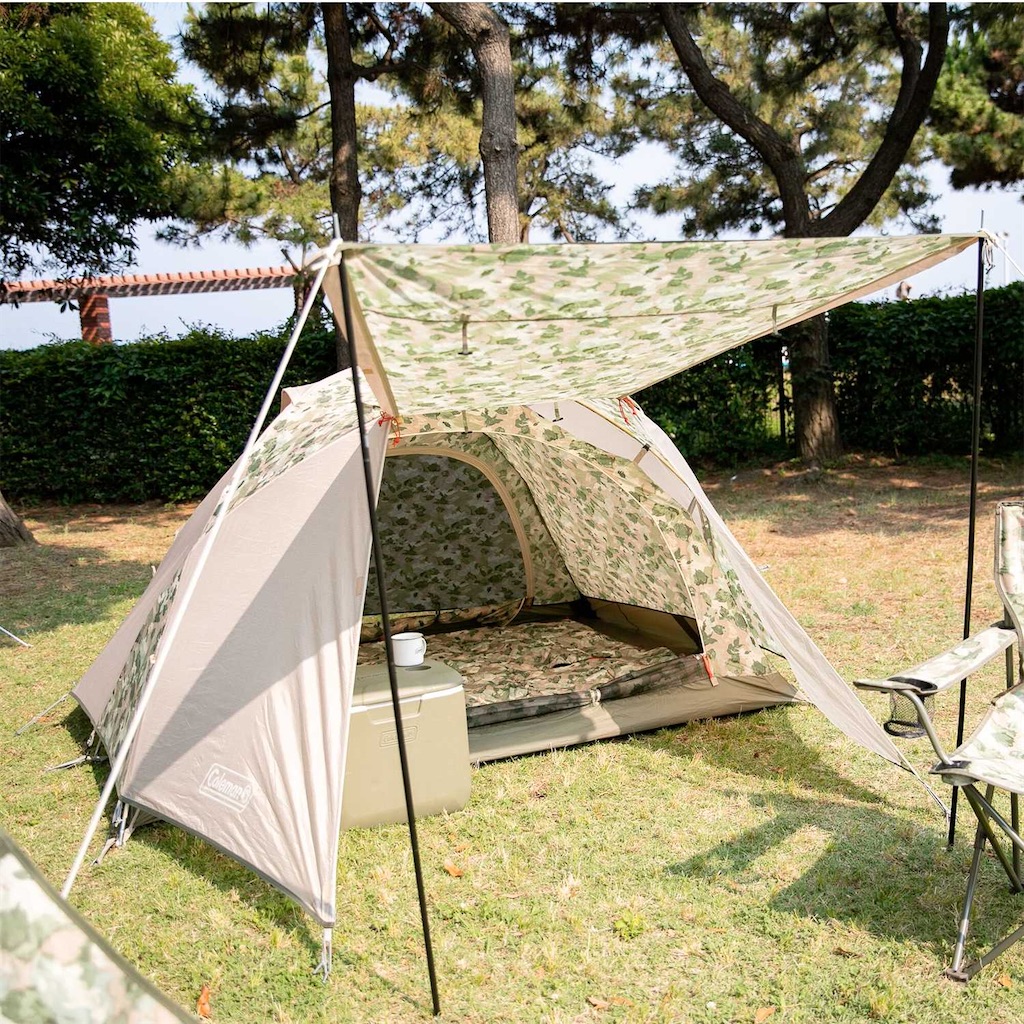 実際に調べた】コールマン ツーリングドームLXのグランドシート＆代