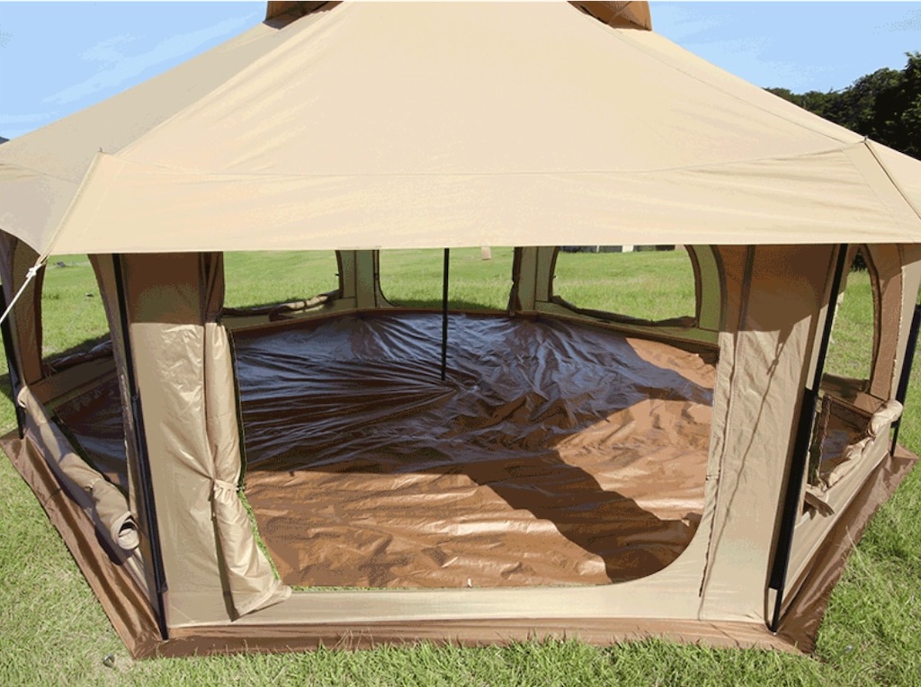 実際に調べた】DODタケノコテントのグランドシート＆代用 - WAKATTA