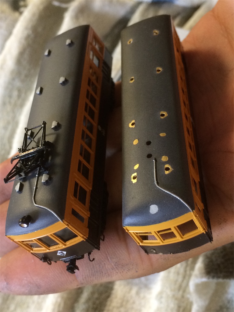 Nゲージ 西武多摩湖線クハ1101を製作！(kitcheN真鍮キットベース) - 傘