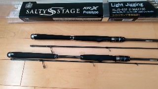 ソルティーステージ プロトタイプ ライトジギングロッドの購入と