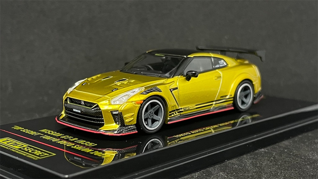 新製品紹介】Inno64 トップシークレットR35 GT-R TAS2024限定 - Mottyo