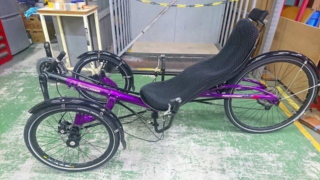 ☆ 中古 ☆ リカンベントトライク「Trike-F」 - NiKIRIN工房日記