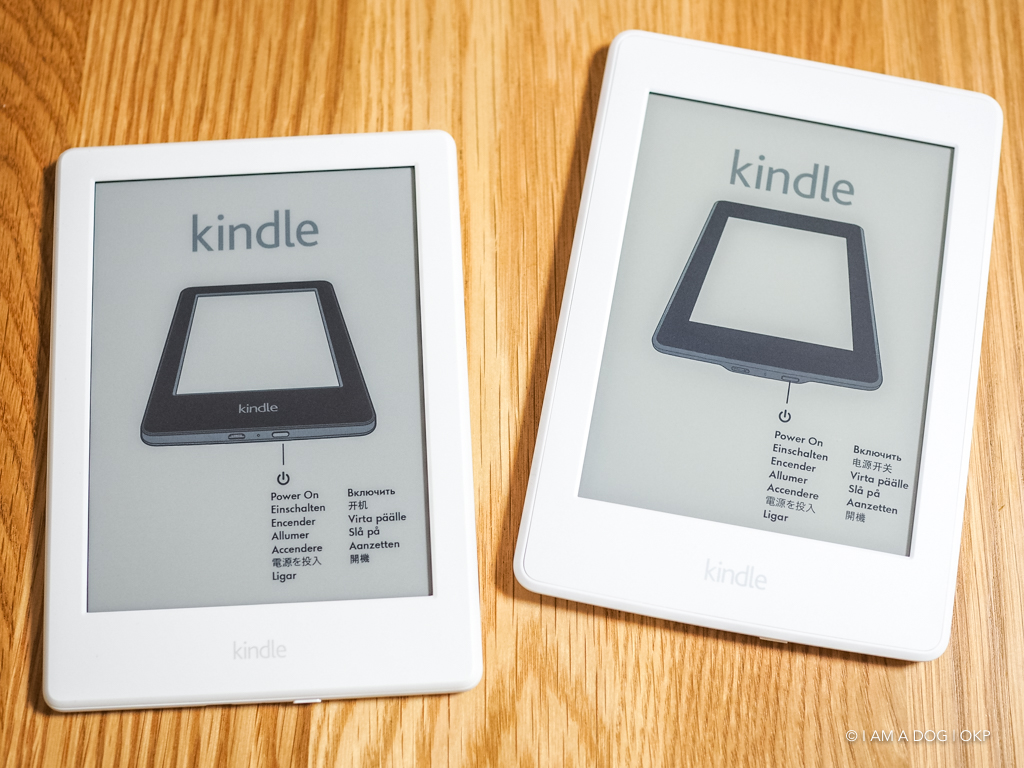 Kindle Paperwhite 32GB マンガモデルと無印Kindleを購入して比較して
