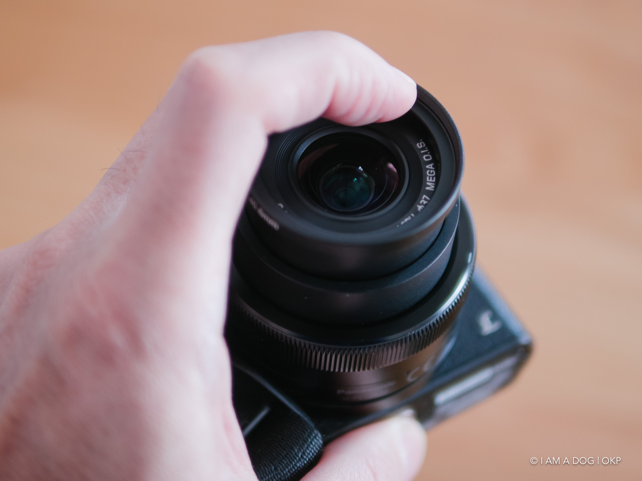 LUMIX G VARIO 12-32mmのレンズフード代わりにステップアップリングを