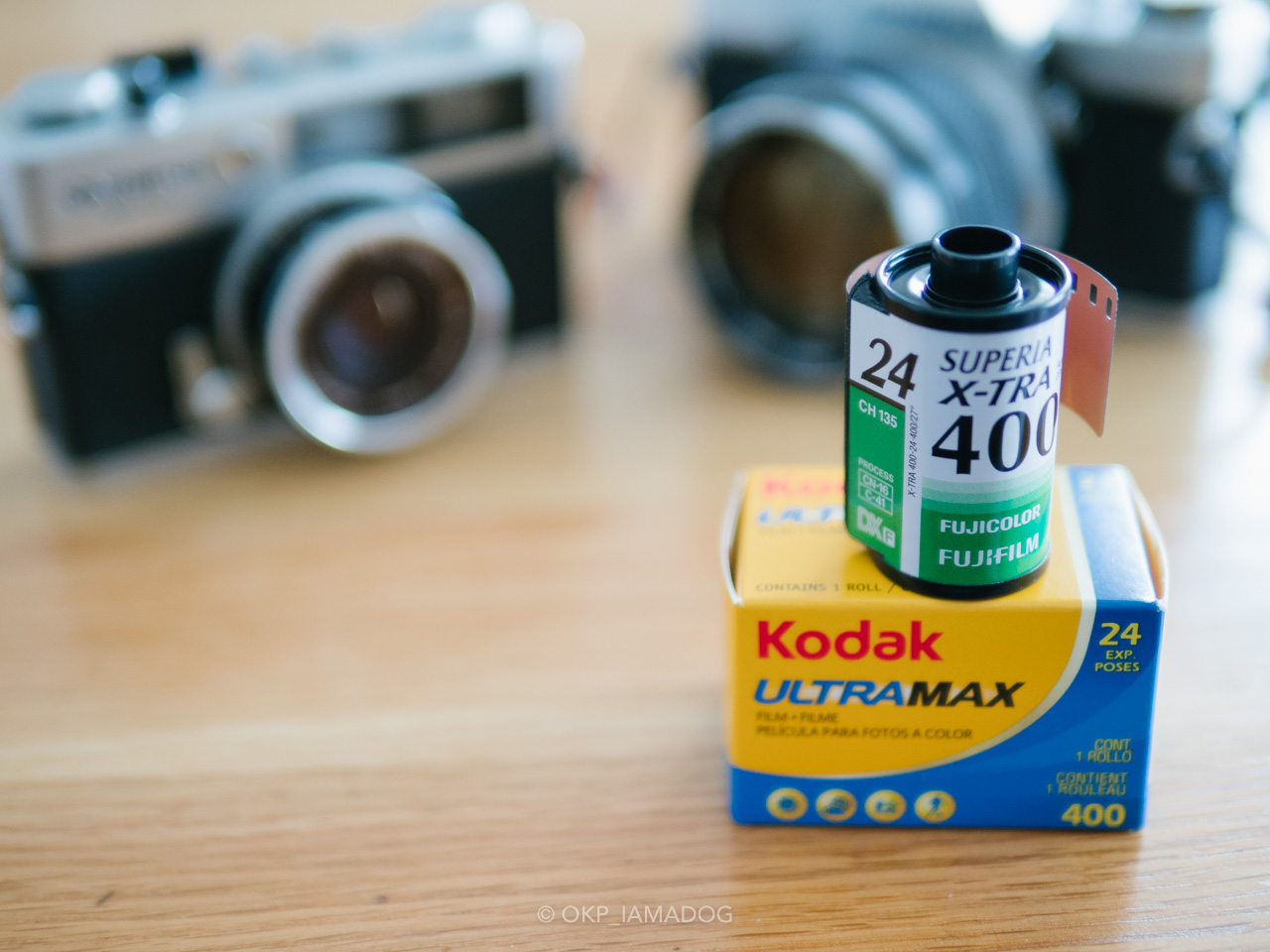 続・フィルムカメラとOLYMPUS 35 ED - I AM A DOG