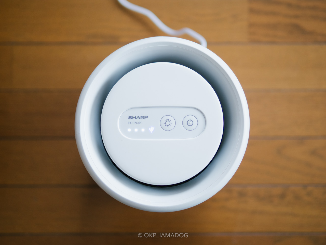 SHARP FU-PC01：作業部屋用に小型の空気清浄機を買ってみた - I AM A DOG