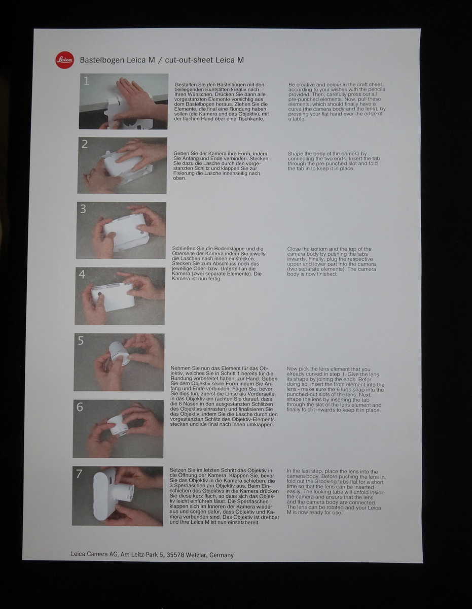 Faber-Castell for Leica: Crafting Set & Color Pencils M-Camera