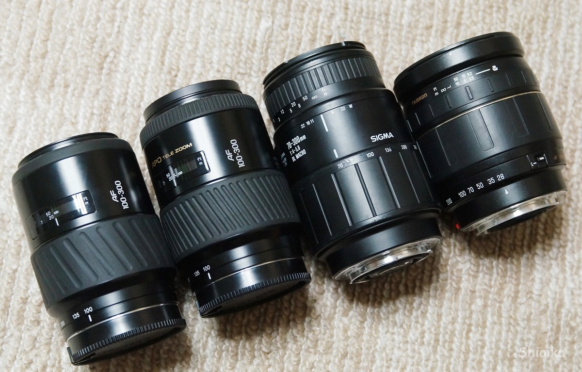 新しく買ったレンズで撮り比べ！ MINOLTA APO TELE ZOOM 100-300