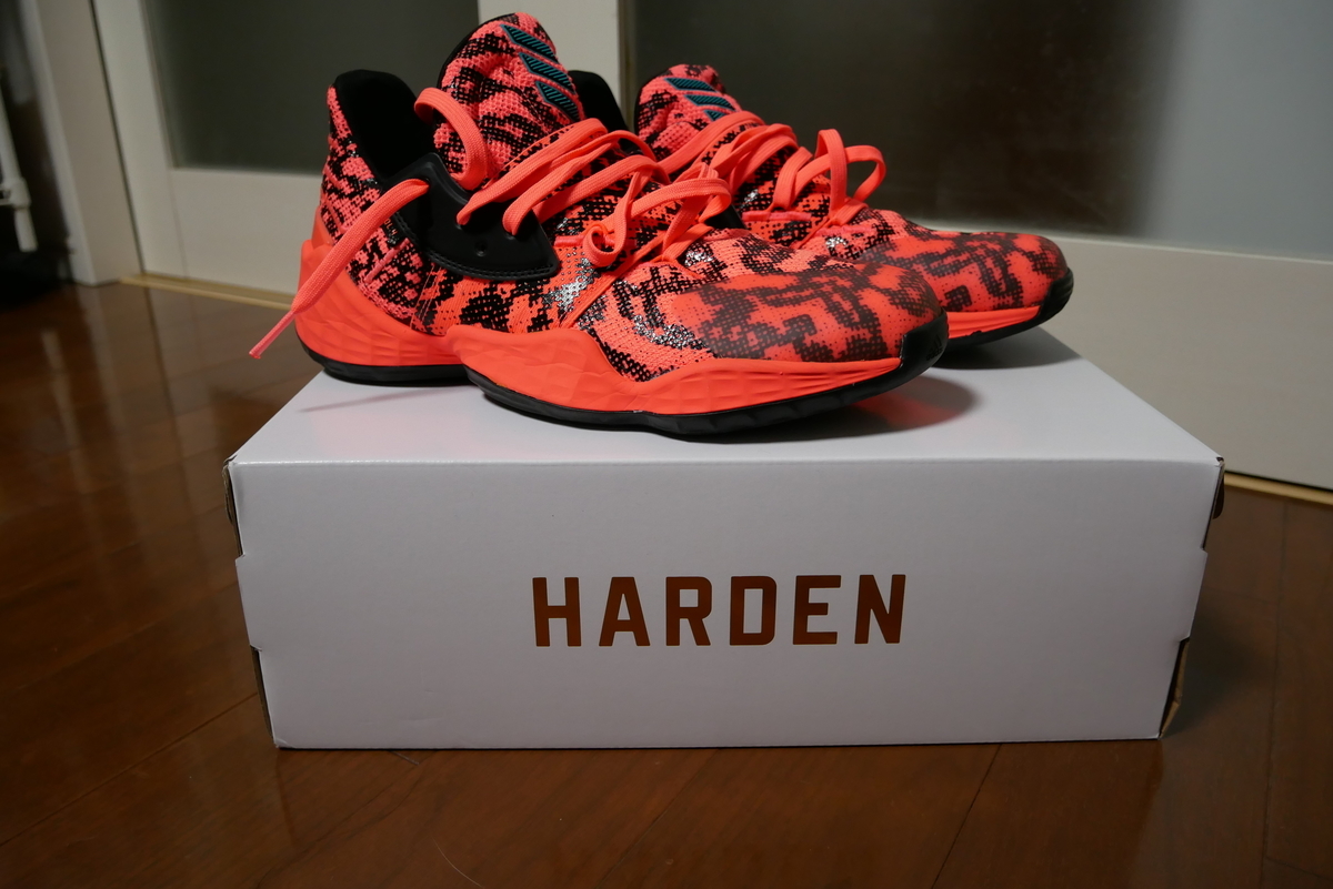 バスケットシューズ ADIDAS HARDEN VOL.4 ハーデン4 - ヘルニア野郎の