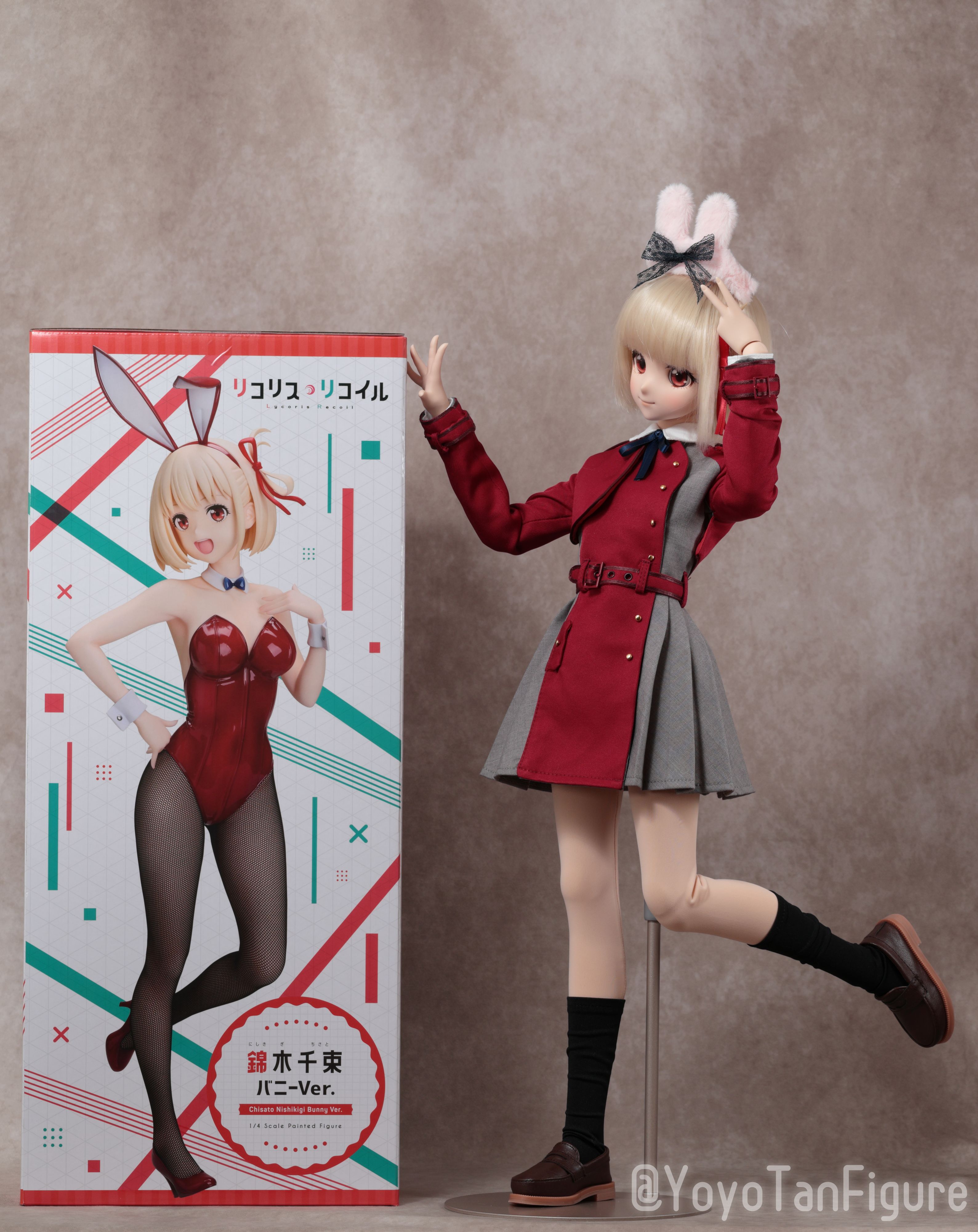フィギュアお迎え リコリス・リコイル 錦木千束 バニーVer. 1/4