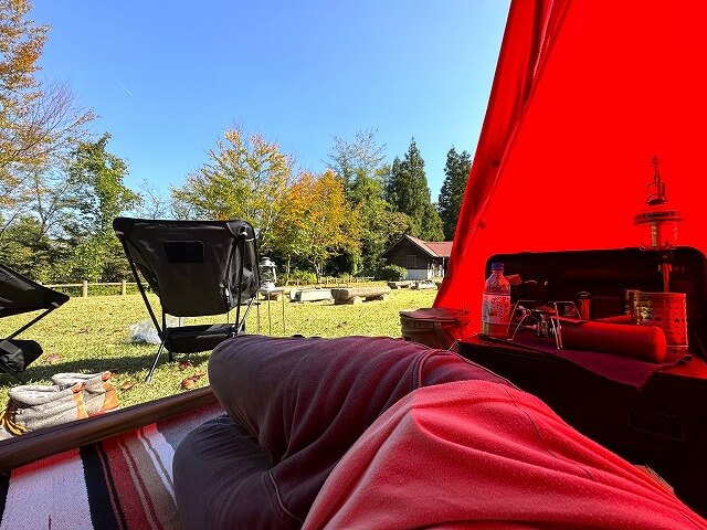 レビュー】テンマクデザイン パンダ レッド グラウンドシートを使って