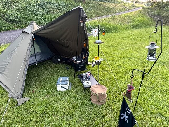 レビュー】バンドック（BUNDOK）ソロティピー TCを使ってみた！ - 格安