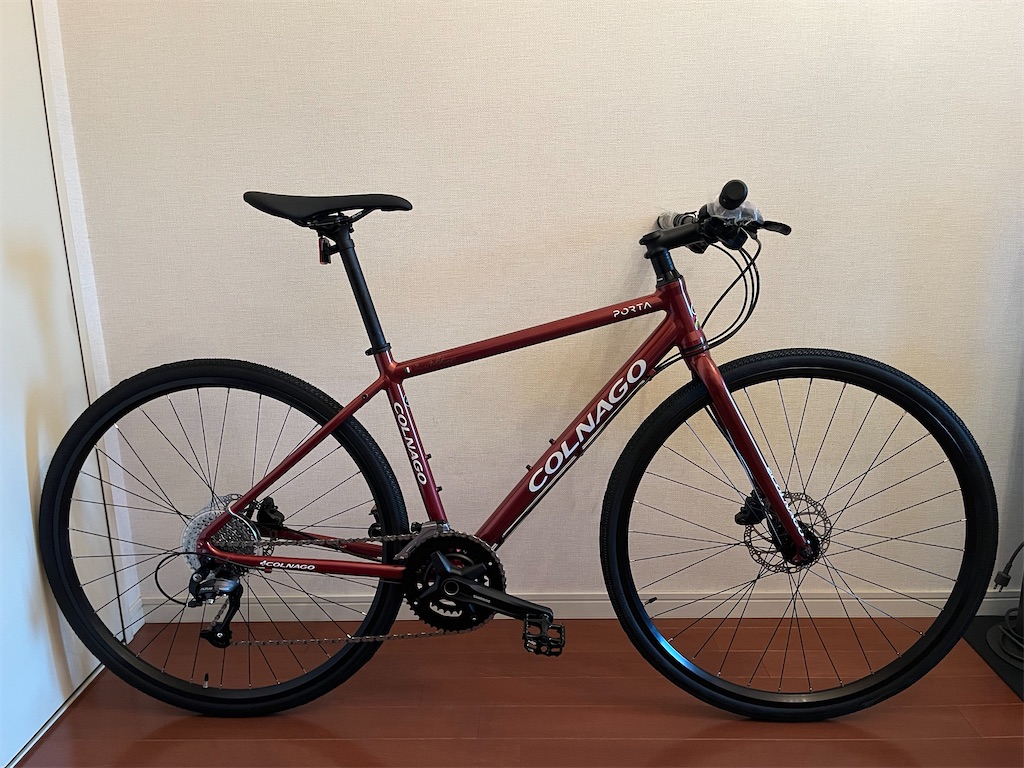 自転車増車 COLNAGO PORTA 2022 その1 - 甘く香るか青いバラ