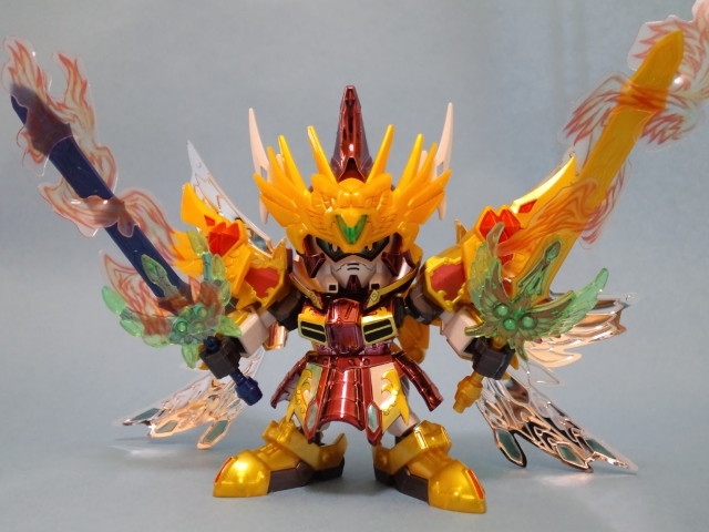 SDガンダム三国伝BBW 真 紅蓮装 曹操ガンダムVS猛虎装 孫権ガンダム