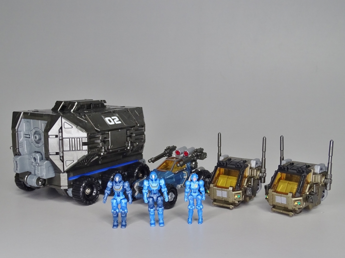 ダイアクロン 〈D〉ビークルズ/セット1 & セット3 & タカラトミー