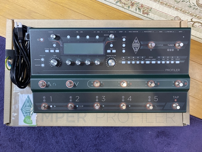 Kemper PROFILER STAGE｜レビュー - AkashAダイスケのMY