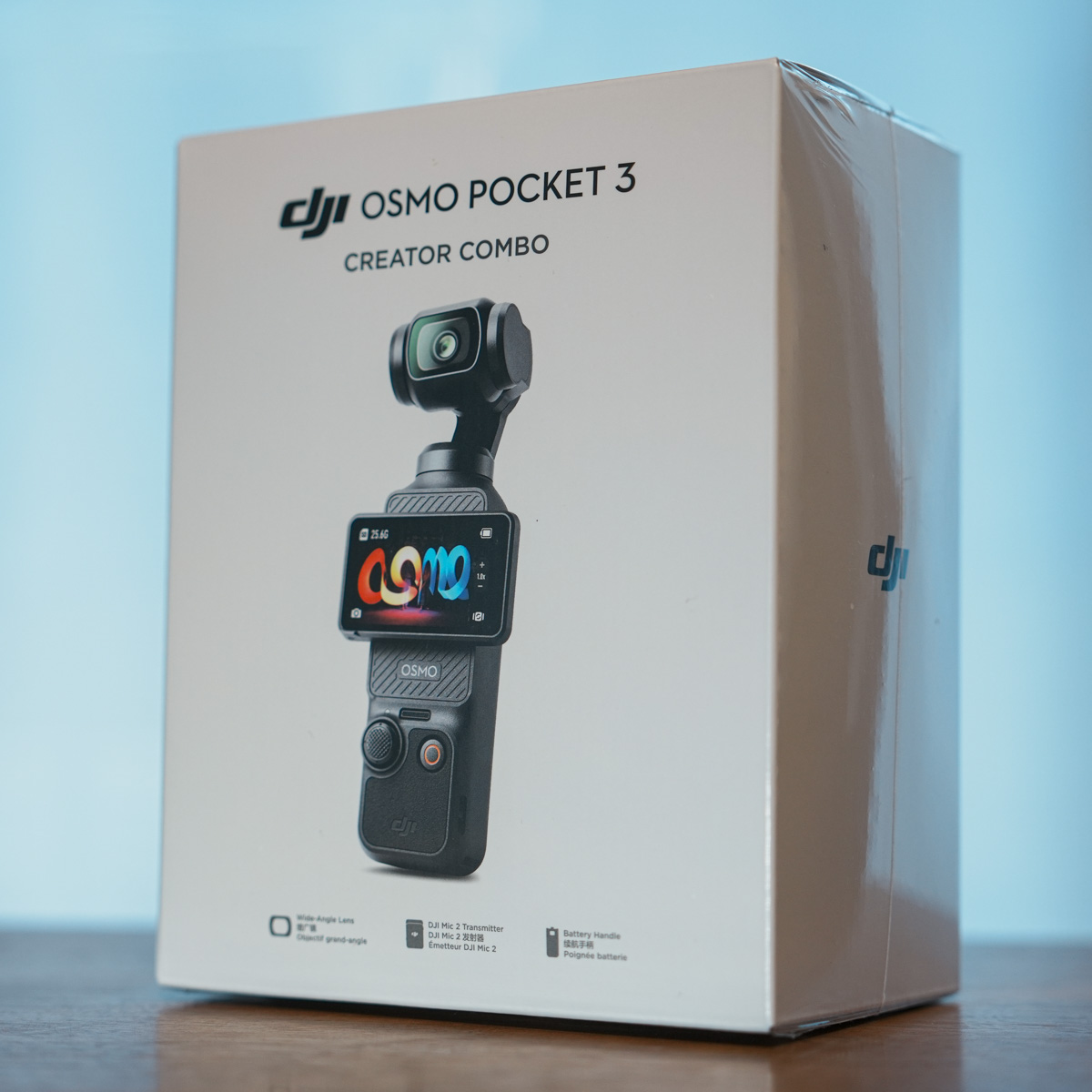 レビュー】DJI Osmo Pocket 3買った vol.1 クリエイターコンボ開梱 - Anou