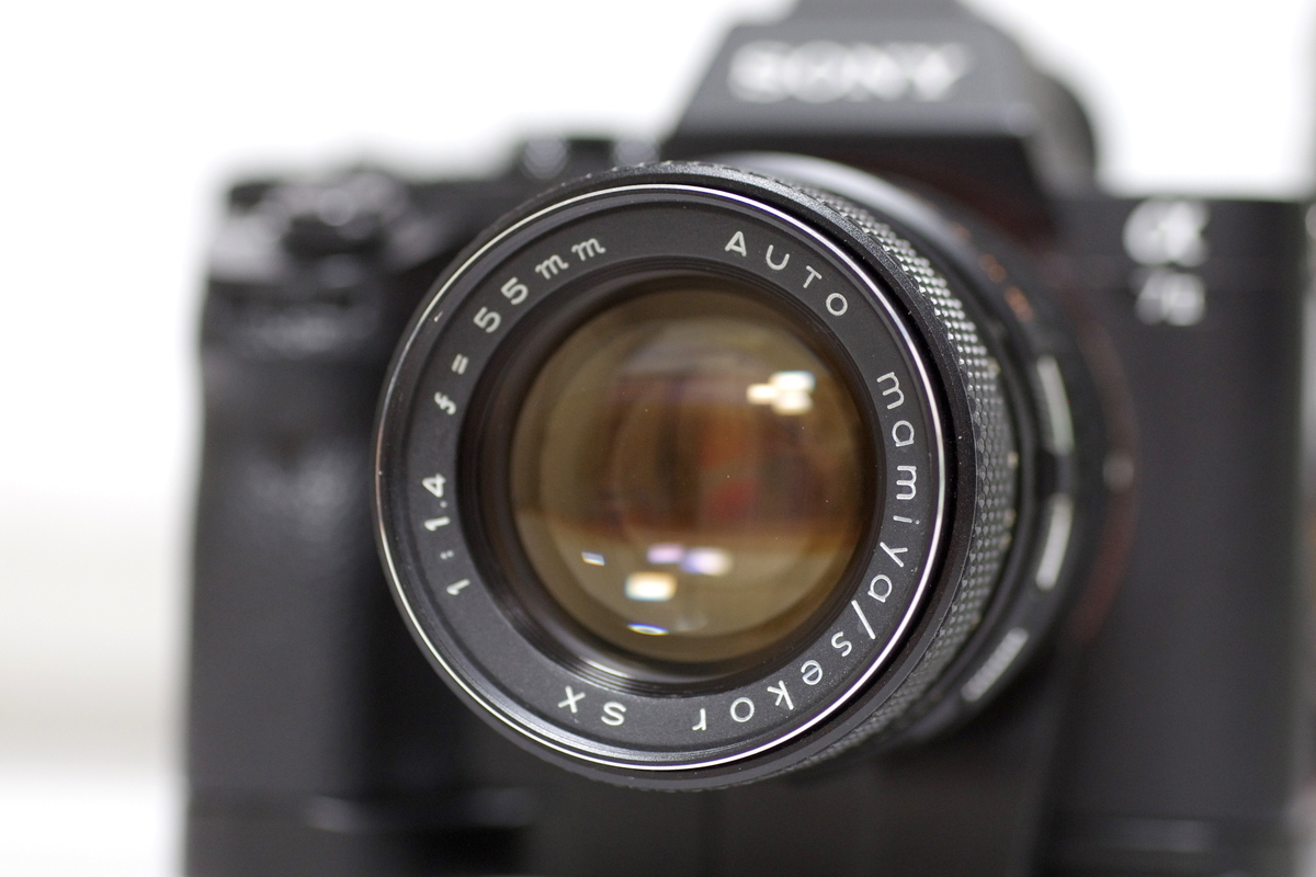 34. 「auto mamiya sekor sx 55mm f1.4」 ボケフォト的 作例