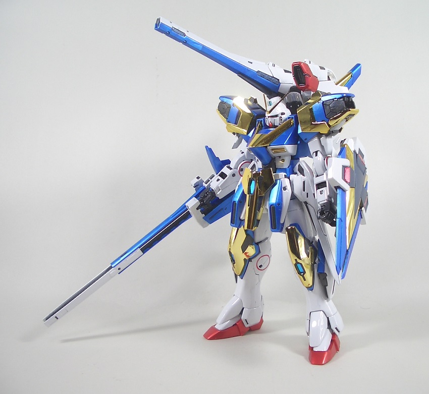 MG V2アサルトバスターガンダムVer.Ka［チタニウムフィニッシュ］ 製作