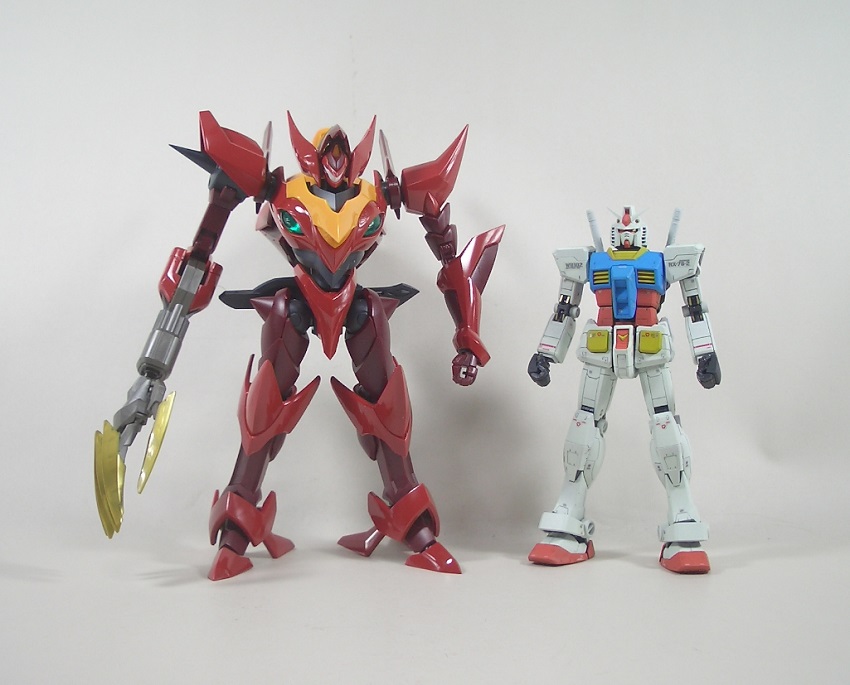 HG 紅蓮聖天八極式 素組みレビュー - つみプラファクトリー