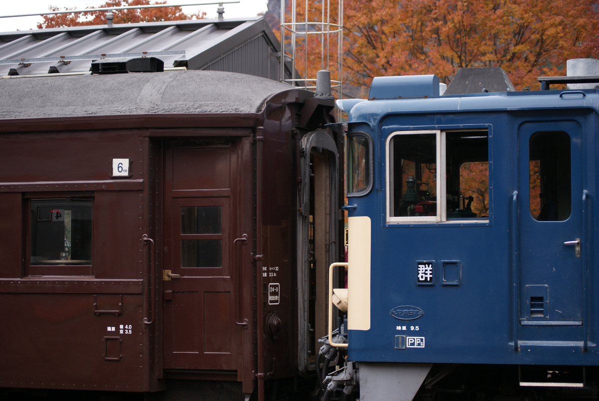 スマホを落としただけなのに】SLレトロぐんま横川の旅と211系とE257系