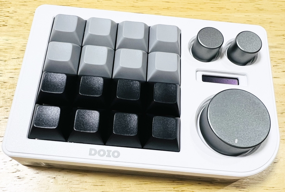 レビュー】DOIO KB16 マクロメカニカルキーボード購入。キースイッチ