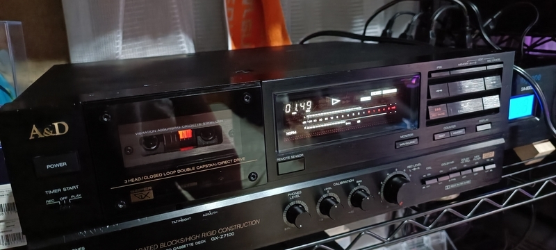 カセットといえば・・僕は昔からA&Dです。GX-Z7100のご紹介。 - は