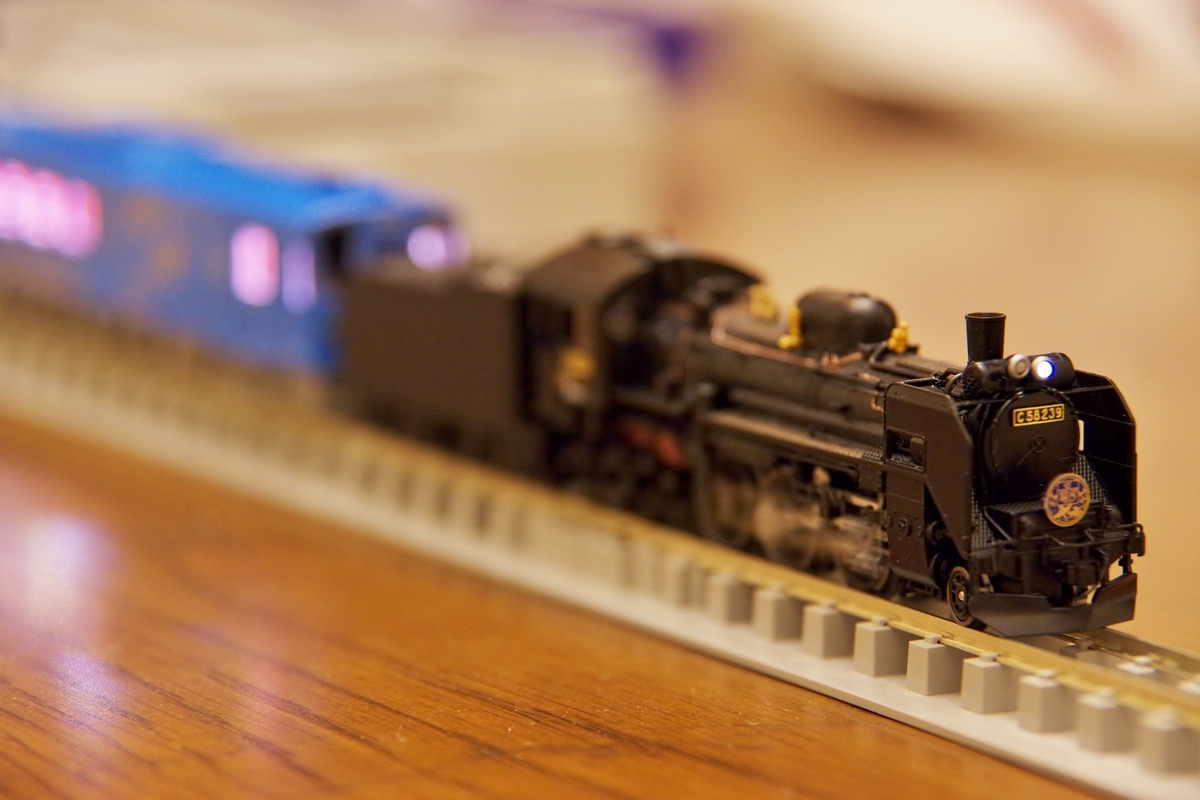 TOMIX SL銀河が入線！ - れいるのおと