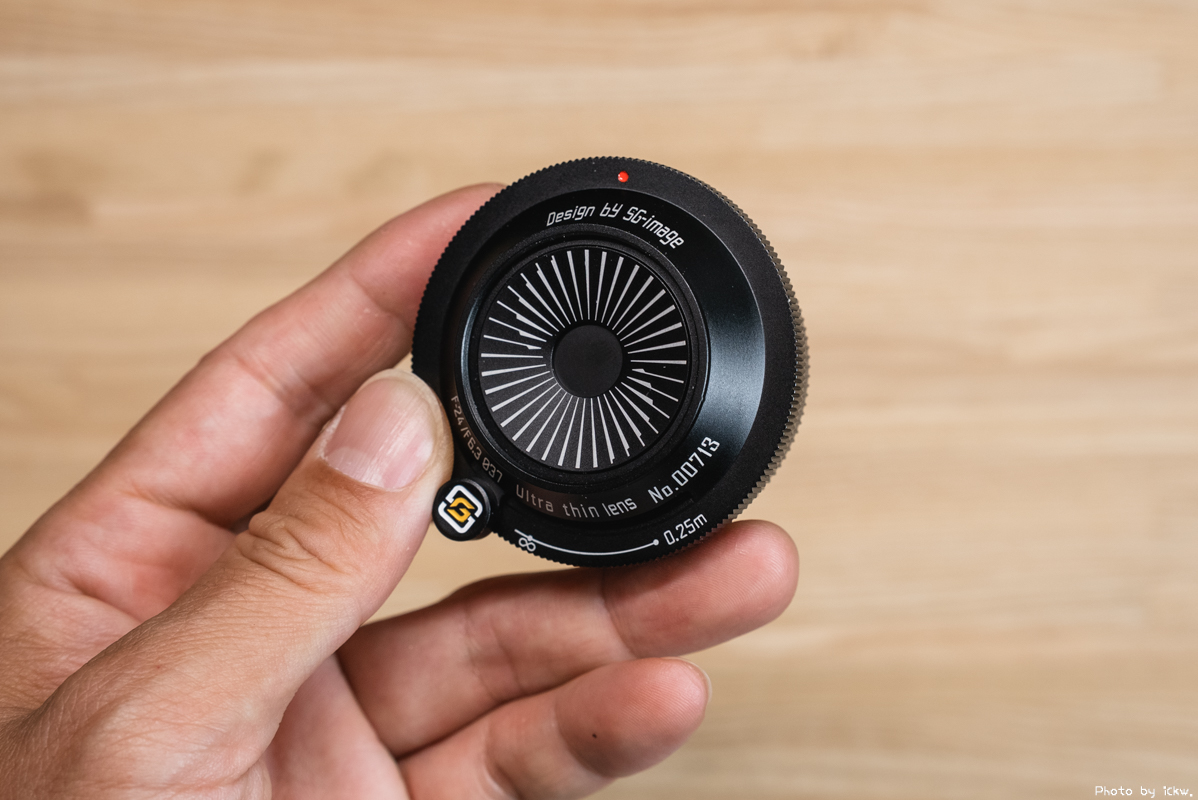 安価】感覚で撮れる「SG-image 24mm F6.3 ウルトラシンレンズ 」が