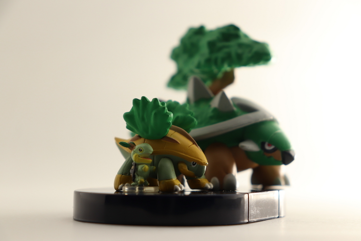 レビュー】立体ポケモン図鑑 DP 02 「CAPSULE 1 ナエトル ハヤシガメ