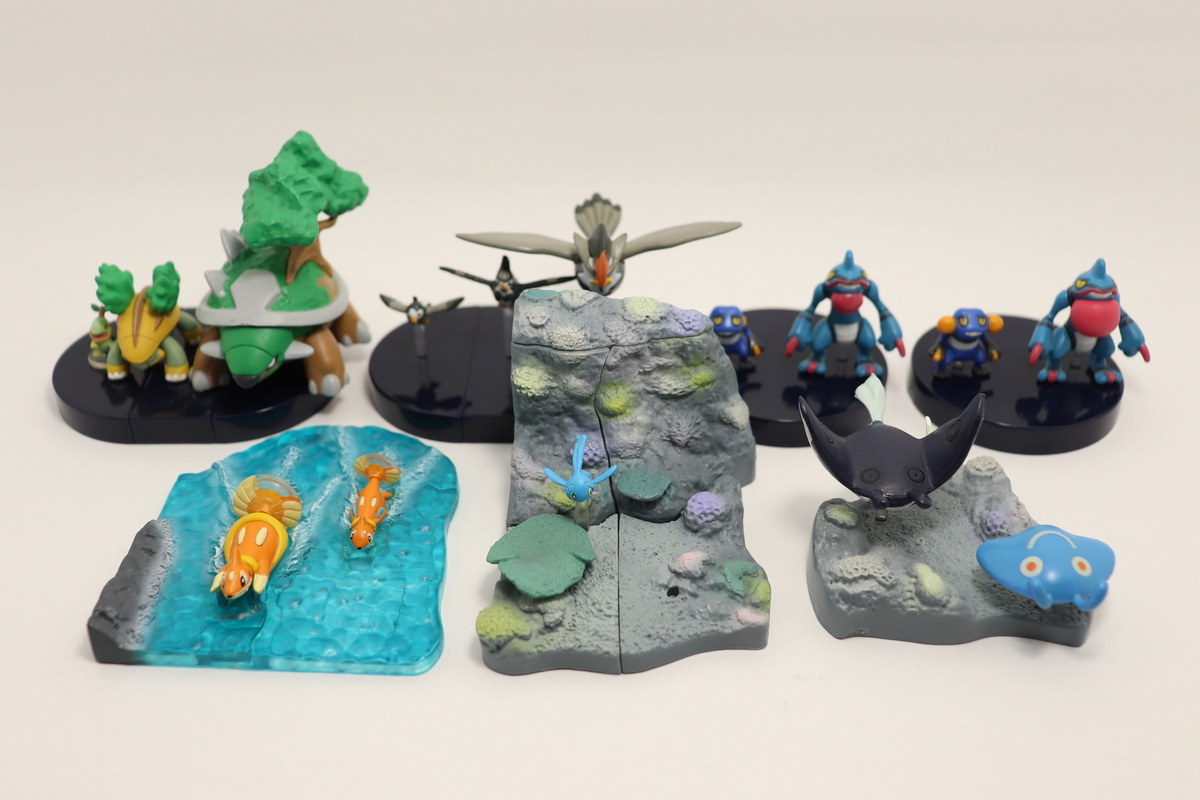 レビュー】立体ポケモン図鑑 DP 02 「CAPSULE 6 マナフィ」【カプセル