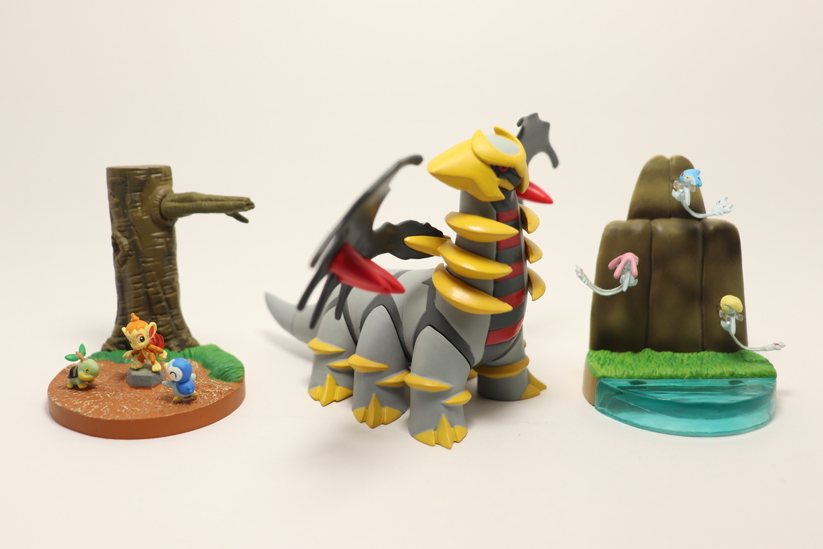 レビュー】立体ポケモン図鑑 DP 05 「CAPSULE 1 ギラティナ